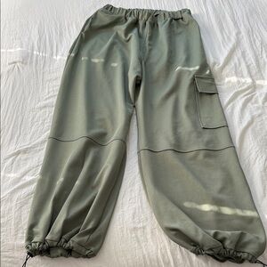 Zara Olive Green Cargo Pants